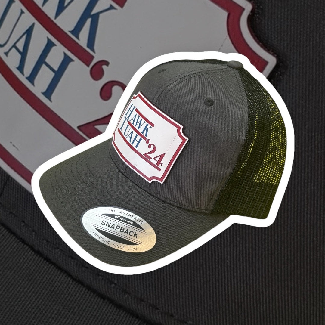 Snapback Trucker Cap - Hawk Tuah '24