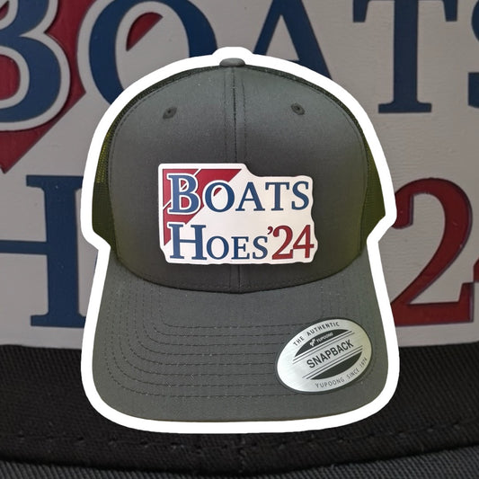 Snapback Trucker Cap - Boats and Hoes '24