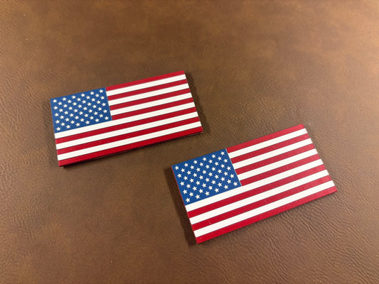 American Flag Tri-Layer Acrylic Patch!