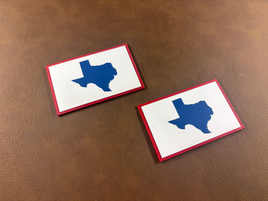 Square Texas Tri-Layer Acrylic Patch!